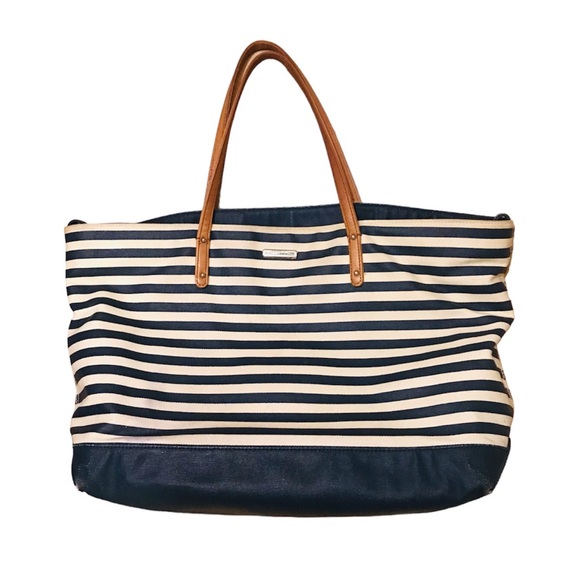 Rebecca Minkoff Handbags - Beautiful Rebecca Minkoff nautical blue and white striped tote